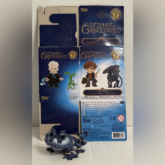 Funko Mystery Minis Fantastic Beasts Gellert Grindelwald & Chupacabra Figures - Picture 13 of 13
